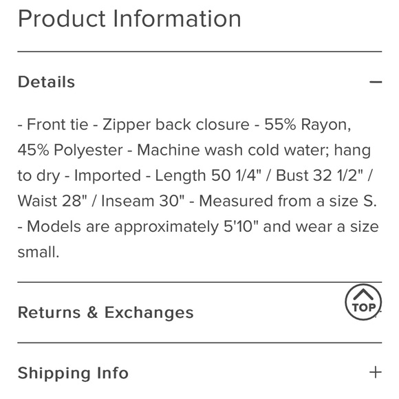 Red jumpsuit - Picture 3 of 6